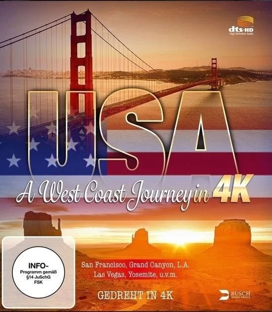 USA A West Coast Journey 4K 2014 DOCU Ultra HD 2160p