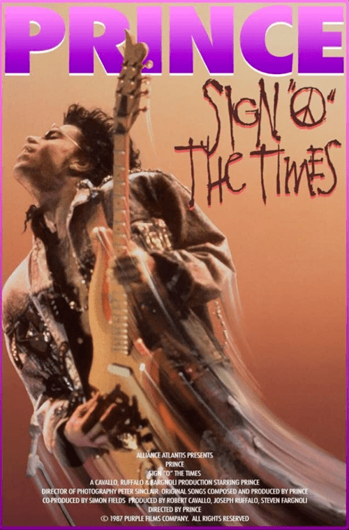 Prince: Sigh o' the Times 4K 1987 Ultra HD 2160p
